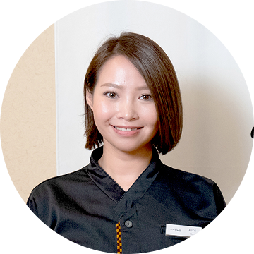 従業員の接客の様子